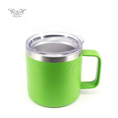 China Disposable Coffee Cup 15oz Stainless Steel Vacuum Insulated Coffee Cup With Lid for sale