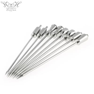 China New Desgin Barware Sustainable 2020 Amazon Stainless Steel Party Picks Set Of 4 Martini Pick for sale