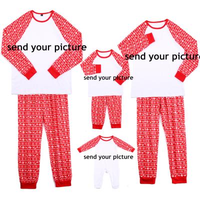 China Family Matching QUICK DRY Pajamas Sets Long Sleeve Christmas Plaid Pajamas Mask Christmas Pajamas for sale