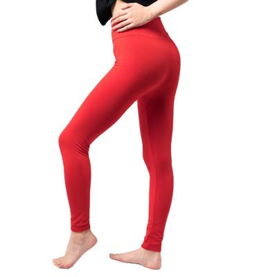 China Custom Factory Antibacterial Girl Sports Clothes Yoga Pants Women Sleepwear Knitted Winter Leggings For Women for sale