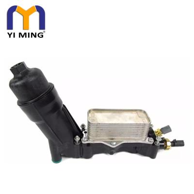 China Engine Cooling System Oil Filter Housing For Chrysler 2014-2017 Oil Cooler 68105583AE 68105583AF for sale