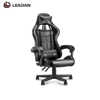 China (Size)Adjustable LEADAN Scorpion RGB Customs Lead Cheap Massage Gaming Chair Black Scorpion Gaming Racing Chair RGB Led PC Computer for sale