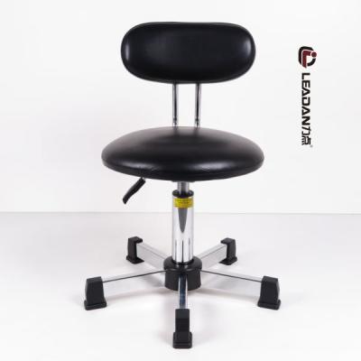 China Anti Static Adjustable Synthetic (Height) Leather Workshop Chair for sale