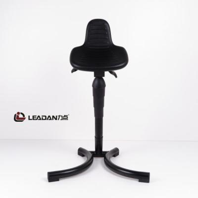 China (Height)Adjustable ESD Sit Stand Chair PU Foam Chair Anti Static Cleanroom Lab Chair for sale