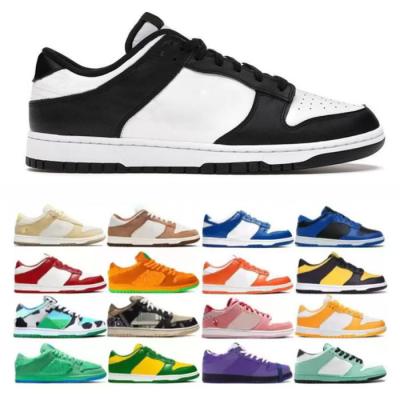 China Cushioning Sneakers High Quality SB Dunks Womens College Low Skate Board Design Men Blue Orange Sports Shoes Low Dunks SB Panda for sale