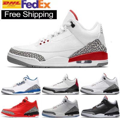 China Cushioning High Quality Mens Sports Shoes Outdoor Trainers Chaussures Homme Sneakers Basketball Shoes Retro 3 for sale