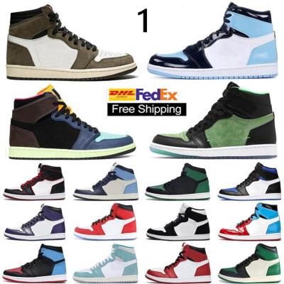 China 1 Retro Low Mid Men's Shoes Wholesale Custom Sneakers High Quality Fashion Walking Retro Casual Shoes OG Brand Basketball Shoes for sale