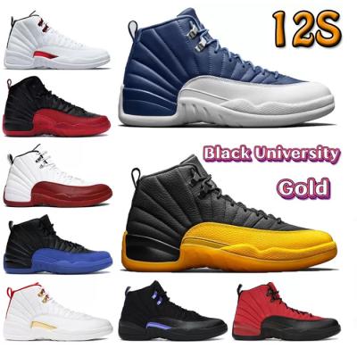 China Cushioning good quality mens womens brand shoes cushioning retro outdoor sports sneakers brand sneakers 12s mens basketball shoes free shipping for sale