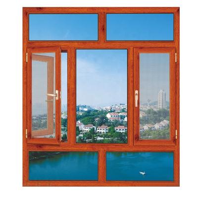 China Open Style Fixed French Aluminum Inside Window Windows Casement Tempered Glass Standard Aluminum Kitchen for sale