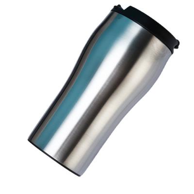 China Wholesale 12oz PORTABLE 304 Stainless Steel Vacuum Insulated Drinking Cups Tumbler Coffee Mug With Lid for sale