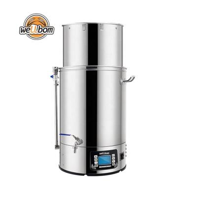 China food & Beverage Factory Stainless Steel 40L 60L Home Beer Brewing System Equipment Tank for sale