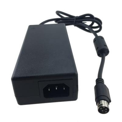 China ABS+PC Flame Retardant Material BIS Certified Fused 12v Transformer 100-240vac DC 12v 8a Power Switch 100w Adapter For Computer Equipment With 4pin Female Plug for sale