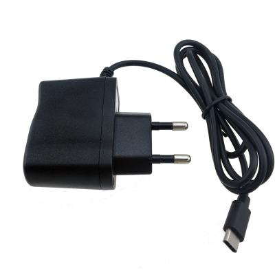 China Razor K 60950-1 100-240Vac 50/60hz 5v 1000ma DC Adapter Charger Korea Plug 5v 1a Type c power adapter 5w with led turning lights for sale