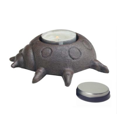 China ECO-frendly Handmade Nail Safe Candle Containers Jars With Metal Lids for sale