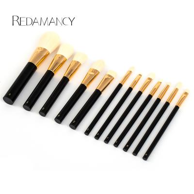 China Angular Blush 2022 You Deserved Paint Black Plastic Handle Blending Tools For Makeup Artist Professional Use for sale