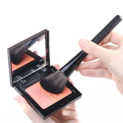 China Angular blush private label makeup brush single angled hudavioji high quality dense bristles make up brushes angled makeup blush brush for sale