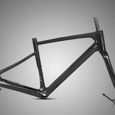 China OEM 2022 china 700C*28C new carbon road bike frame T800 cycle frameset lightweight bicycle frameset for sale