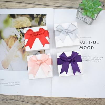 China Gift Packing Wholesale Necklace Ring Gift Paper Multil Color Logo Jewelry Packaging Box Custom Made Choice ADELANTE Earring AP220021 for sale