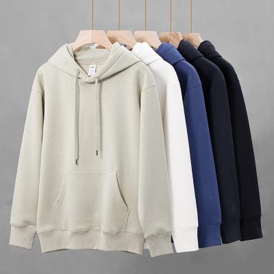 China Breathable 400 Grams 14.1oz Warm Fleece Hoodie Sweatshirts Men Solid Tops Winter Tracksuit Mens Clothing Hoodies Streetwear for sale