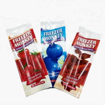 China Disposable PET Plastic PE Packaging Heat Sealable Packaging Package For Popsicle Pouches Bag Bags for sale