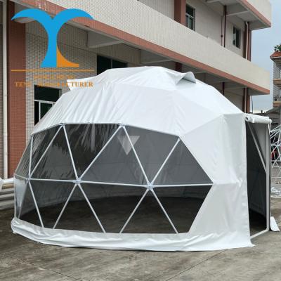 China Waterpoof Tents Outdoor Waterproof Outdoor Camping Glamping Tents 5 M Garden Igloo Geodesic Lodge Hotel Resort Camping Tent for sale