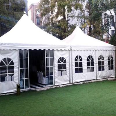 China Weddings/Outdoor White Pagoda Gazebo Tent Canopy Tents Events Decorations 5x5m Roof Party/Storage/Exhibitions/Sports Events for sale