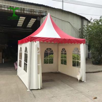 China Weddings/Party/Storage/Exhibitions/Sports Events Frame Aluminum Arabian Outdoor Tent Trade Show Events 6x6 Pagoda Tent For Sale for sale