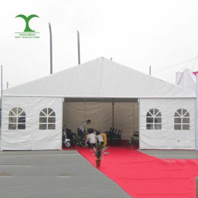 China Weddings/Promotional Event Aluminum Tents Party Tent/Storage Event Party/Wedding Canopy Canvas Exhibitions/Sports Events Custom10*10 10*20 PVC Frame White Outdoor Marquee Tent . for sale