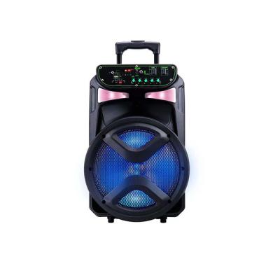 China DLNA Speaker Manufacture 12 Inch Subwoofer Blue Tooth Part Speaker With Light Blue LED Flash Tooth Speaker for sale