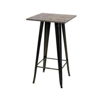 China Modern high quality modern metal bar stool table top bar table for sale