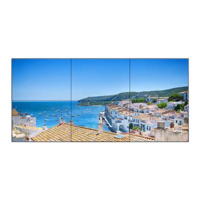 China Indoor Cheap Price 55 Inch Thin LCD Wall 3x3 Digital Signage Advertising TV TV Screen Show LCD Panel Hd Video Wall for sale