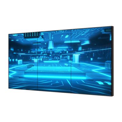 China 2x2 Bezel Screen Display Player Digital Signage 3x3 Hd Indoor Ultra Narrow Splicing Indoor Advertising Video Wall for sale