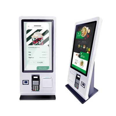 China De Kiosk van de de Self - servicebetaling van het 23,6 Duimtouche screen met ROM van RK3399 2G RAM 16G Te koop