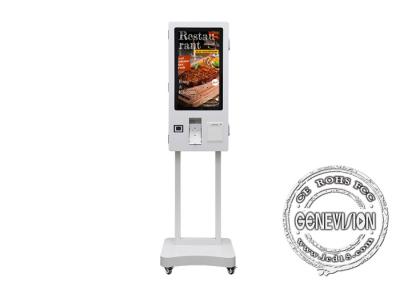 China 24inch Android Menu Screen All In One Pos Machine Ordering Food Restaurant Self Service Kiosk for sale