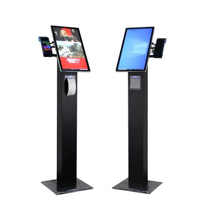 China 19 Zoll Touchscreen Digital Signage All in One PC Stand Computer LCD-Bildschirm mit Drucker zu verkaufen