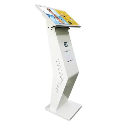 China 21.5inch K Design Standing Installation Self Service Kiosk With 1920*1080 Resolution for sale