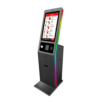 China De Kiosk Capacitief Touch screen van de 27 Duimself - service met Printernfc Lezer Scanner Te koop