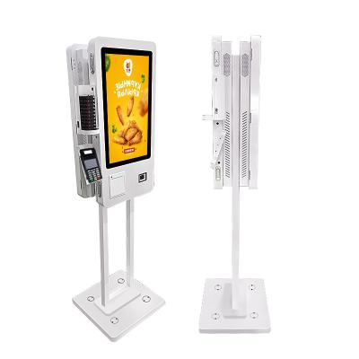 China WiFi Dual Screen 24 Inch Self Service Payment Kiosk , Touch Screen Self Ordering Kiosk for sale