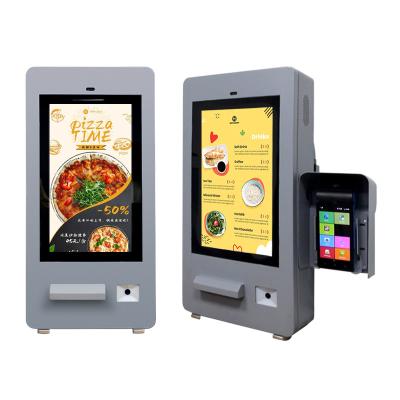 China Apple VAS Outdoor Fast Food Car Use Waterproof 15.6 Inch Touch Screen Automatic Ordering Machine Google Smart Tap for sale