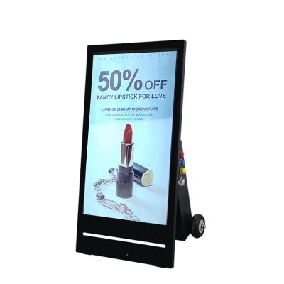 China Android Wifi 43 55 65 pulgadas de LCD de exteriores de quioscos de cartel de panel de pantalla 4K pantalla portátil de LCD en venta