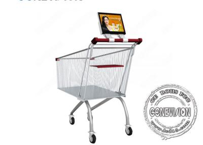 China Android Shopping Cart Wifi Digital Signage Screen 10.1 Inch With Battery Inbuilt for sale