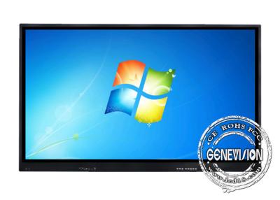 China Whiteboard-Anzeige Touch Screen 100 Blendschutz-450 Nissen IR des Zoll-Konferenzzimmer-ultra HD 4K wechselwirkende zu verkaufen