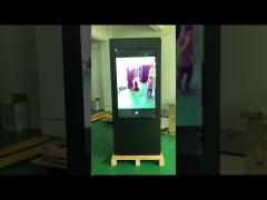 55inch Outdoor IP65 High Brightness LCD Advertising Kiosk with Face Recognition Camera