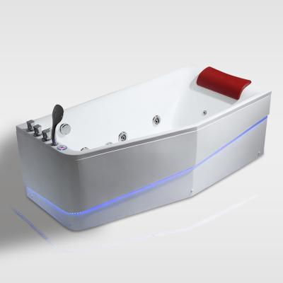 China New Design Eco - Friendly Material Luxury Acrylic Rectangle Bathtub Wholesale Hot Tubs for sale