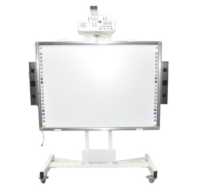 China Digital Whiteboard 10 Points Infrared Finger Multi Touch Interactive Electronic Whiteboard Smart Board For Schools for sale