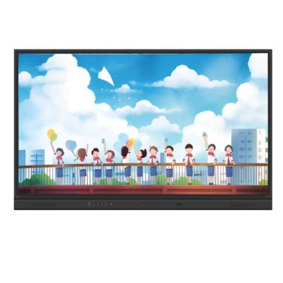 Cina Monitor touch screen interattivo 55 65 75 86 98 110 pollici Android WIN Multi Touch Board didattico per bambini in vendita