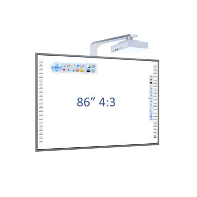 China 86 Inch Interactive Whiteboard Aluminum Alloy Frame OEM for sale