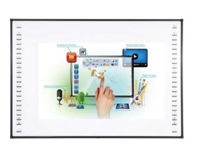 China New Interactive Whiteboard With Multi Touch Gesture Recognition USB Port For Educational Kit Teaching for sale