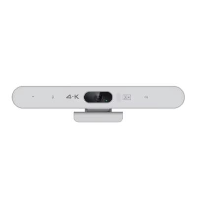 China Preto e branco Instalação fácil 4K Webcam Câmera de vídeo-conferência Usb AI rastreamento automático 2160p Webcam rastreamento com alto-falante som sala de conferências à venda