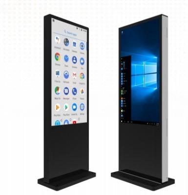 China Floor Android Win Capacitive IR touch 32 43 55 65 Inch Video Photo Media Audio Advertisitng Player Digital Signage Kiosk Totem For shopping mall subway airport bank hospital for sale